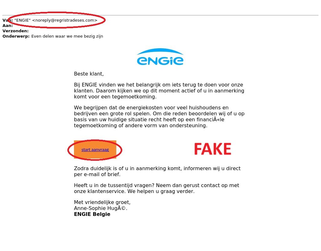 Phishing Engie